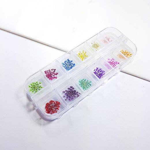 Flores secas para uñas - Ramos