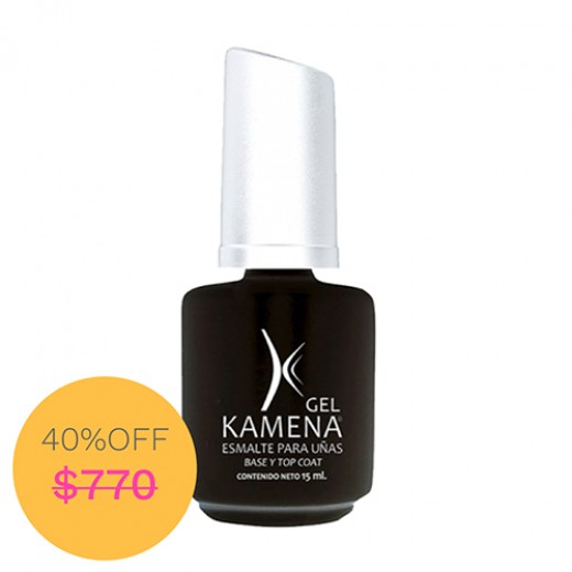 Esmalte semipermanente 2 en 1 Kamena Base y Top 