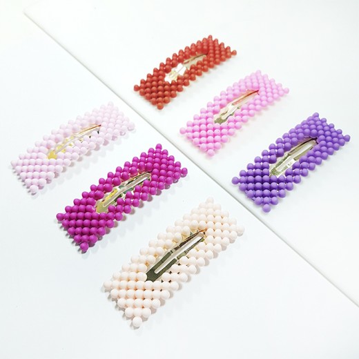 Hebillas perlas color
