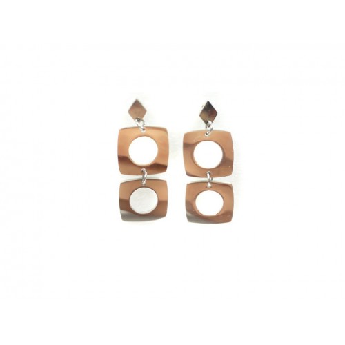 Aros Colgantes de Acero Square