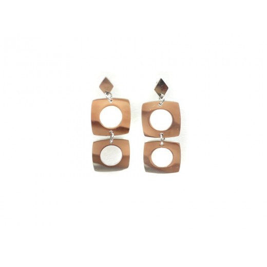 Aros Colgantes de Acero Square