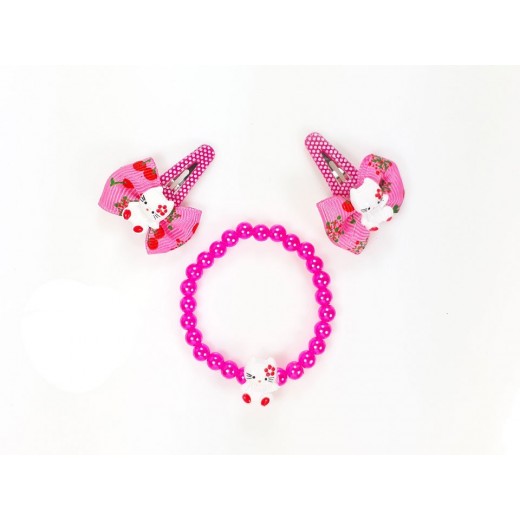 Set de Tic Tacs y Pulsera Hello Kitty